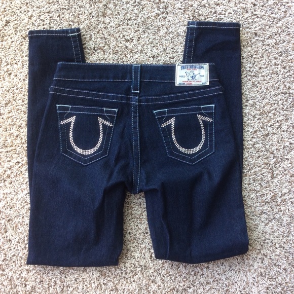 🤩 True Religion Rhinestone Jeans 🤩 - Picture 2 of 8